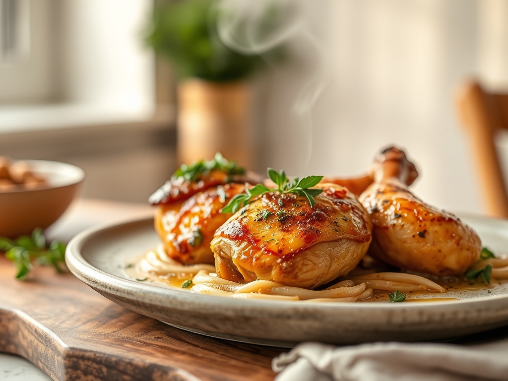 baked thigh and legs chicken recipes