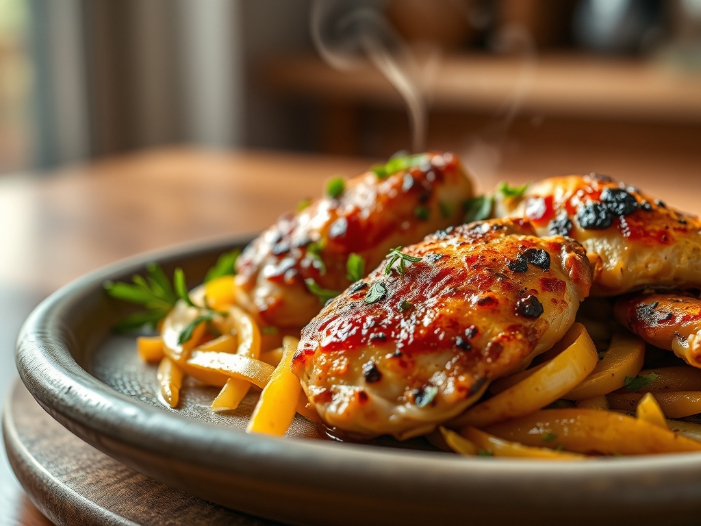 easy chicken recipes with vegetables