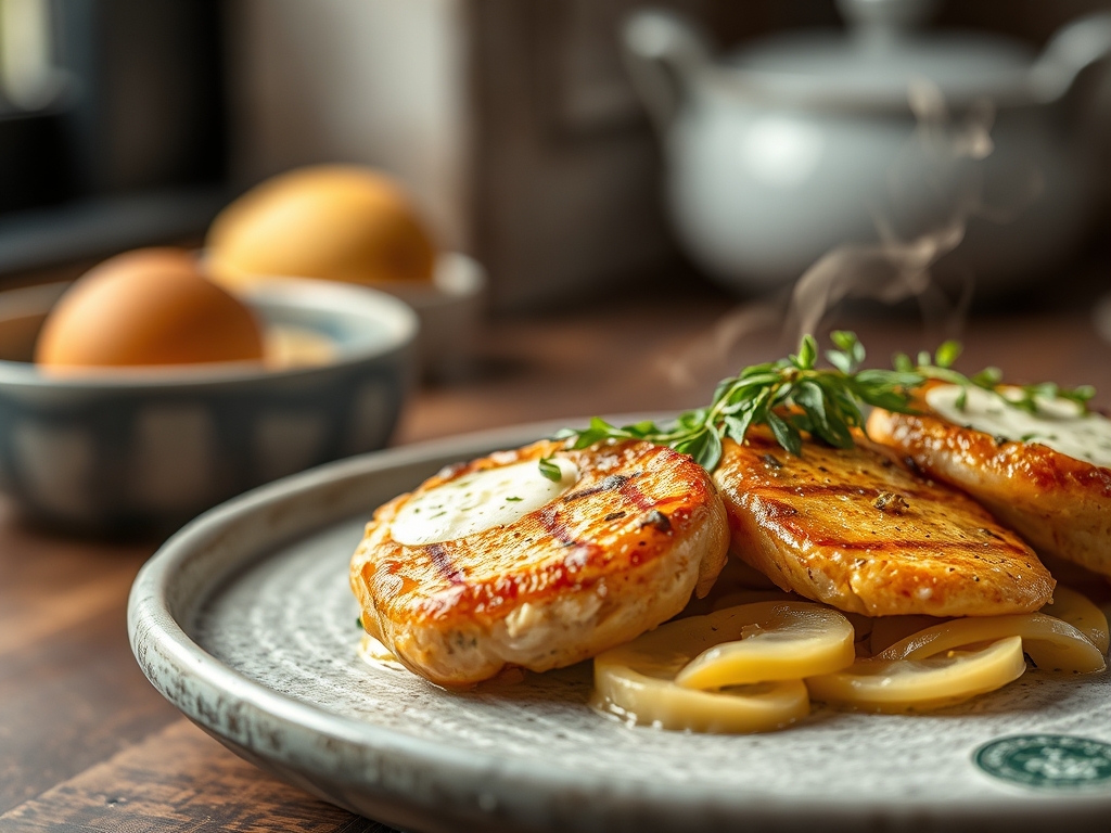 goat cheese and chicken recipes